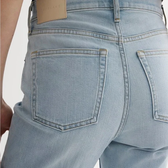 Like New Everlane Light Blue 27R Straight Leg Jeans - Picture 6 of 7